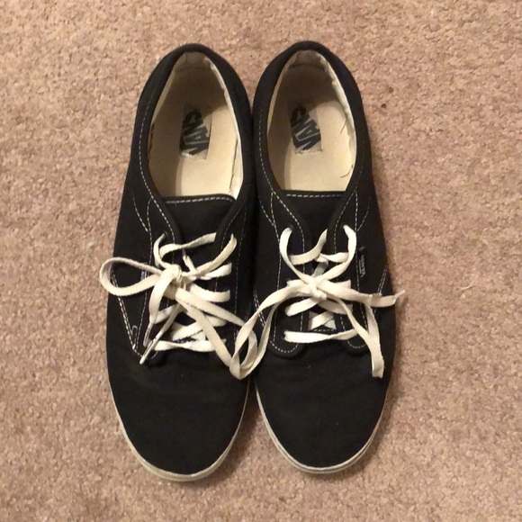 Black Vans - Picture 1 of 1